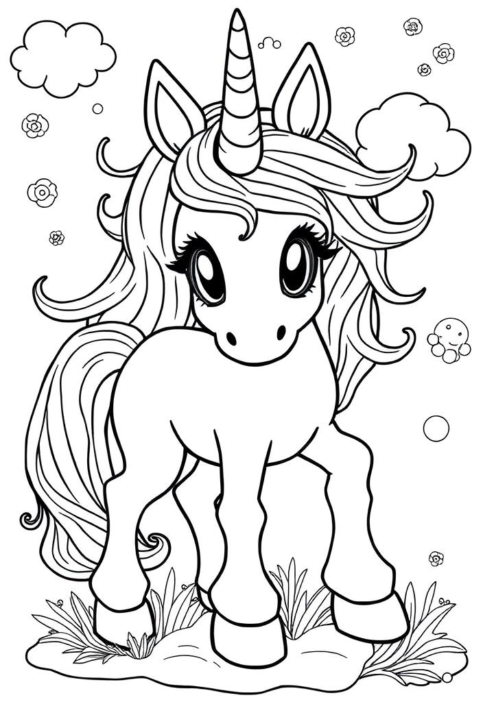 Cartoon Unicorn