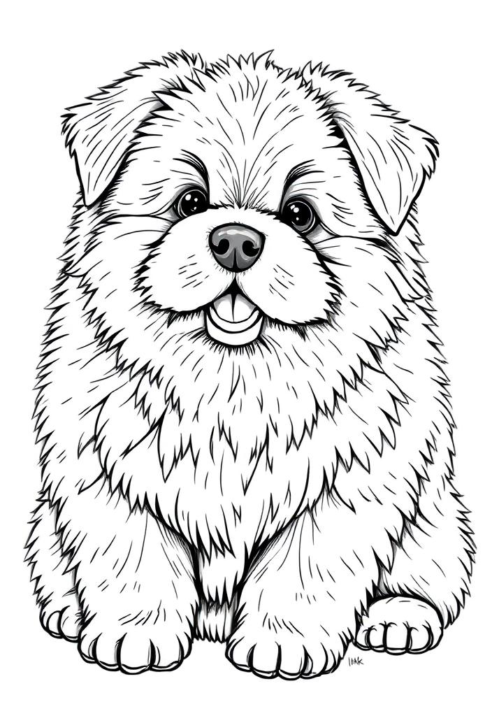 Cute Fluffy Dog