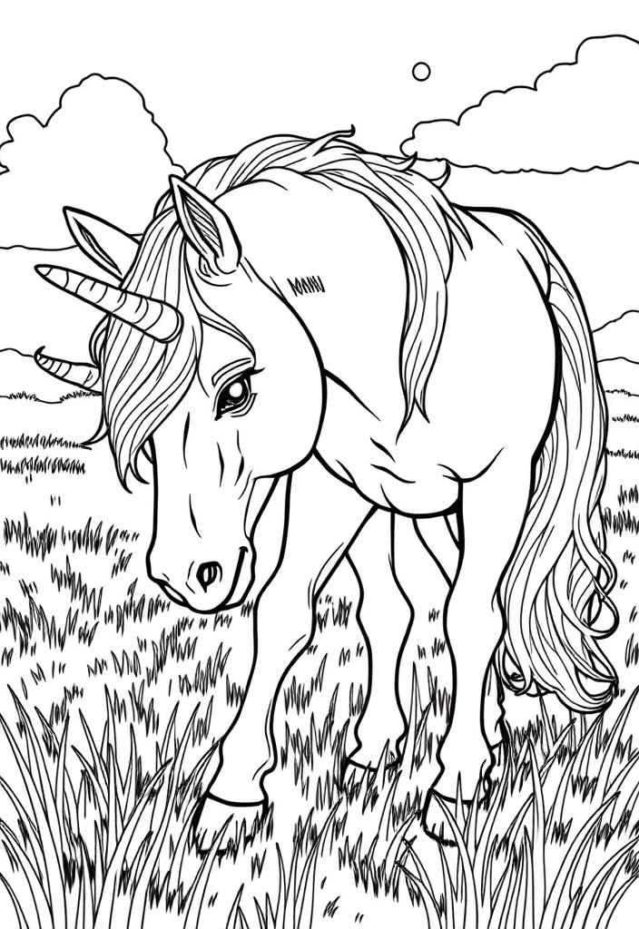 Grazing Unicorn