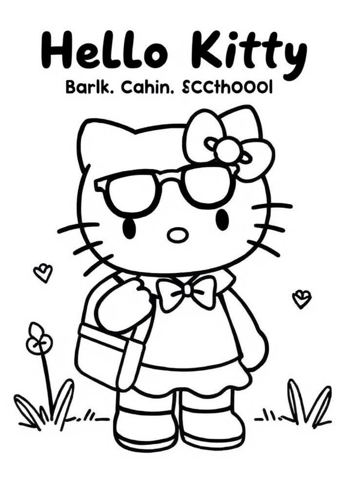 Hello Kitty Back to School