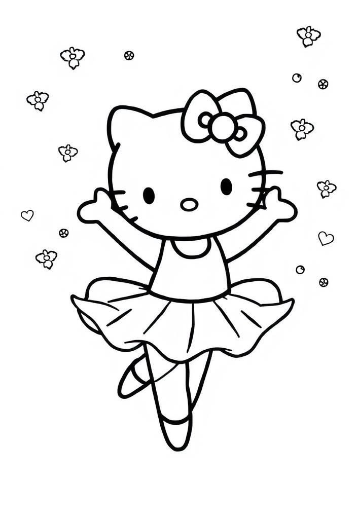 Hello Kitty Ballerina