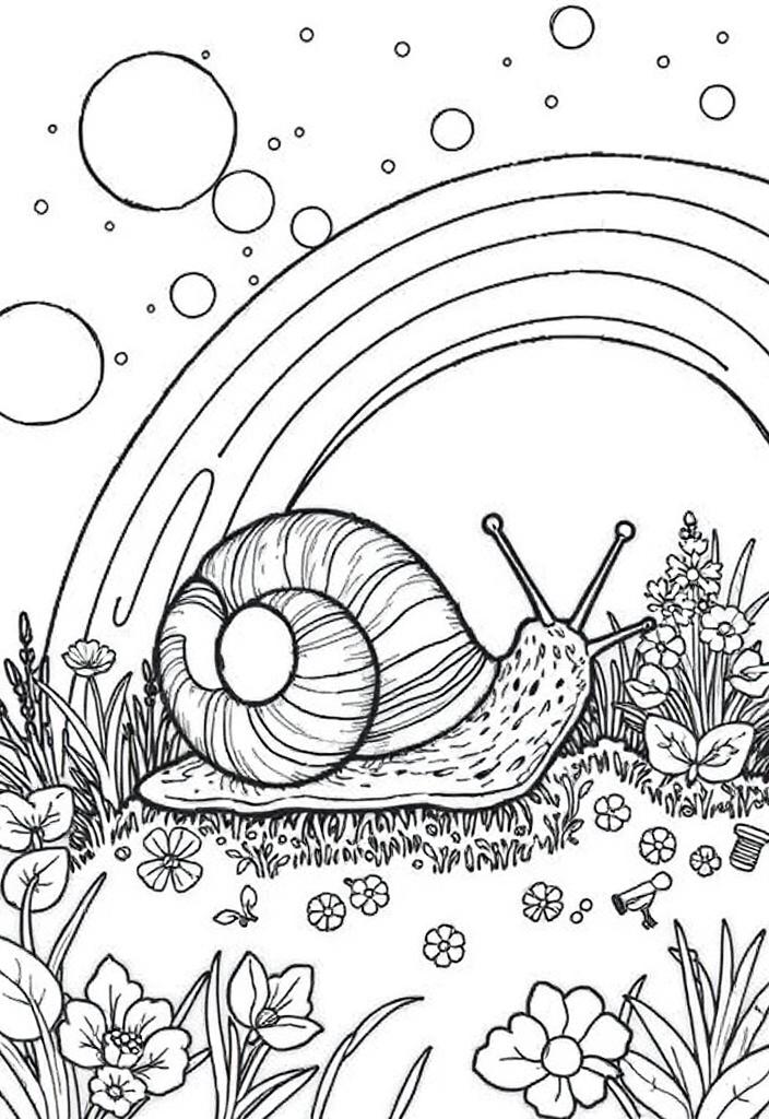 Snail and Rainbow