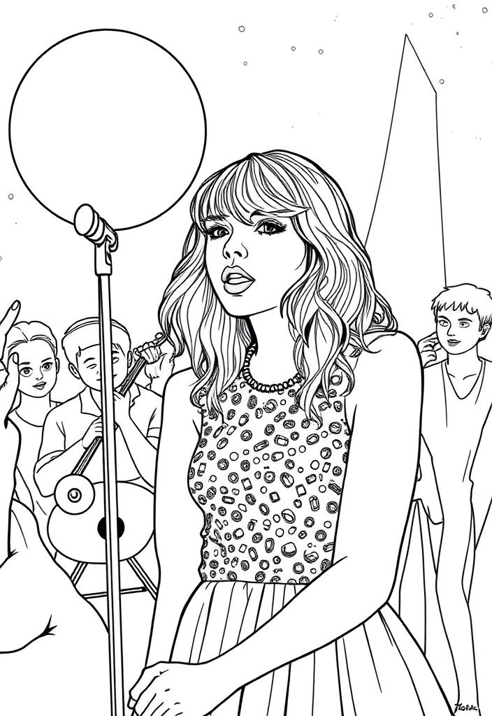 Taylor Swift's 'Blank Space' music video scene